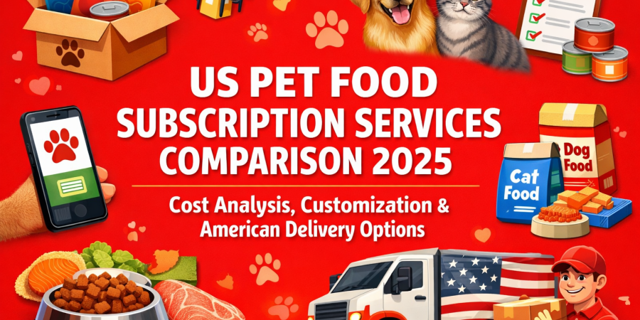 US Pet Food Subscription Services Comparison