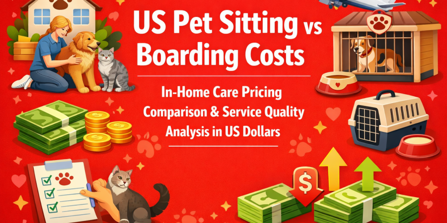 US Pet Sitting vs Boarding Costs USA